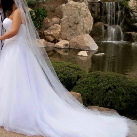 Sprinkle wedding veil main image 5